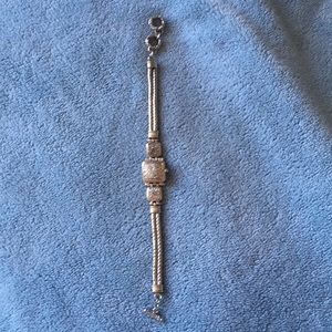 Silver toned bracelet